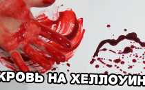 Делаем искусственную кровь на праздник своими руками по простым рецептам