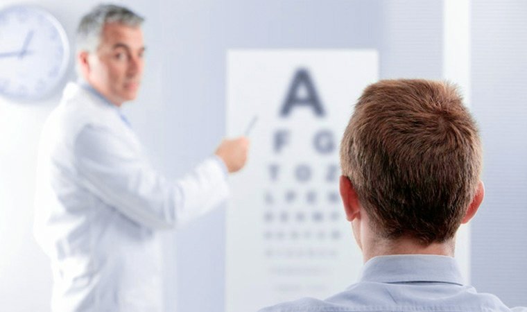 Прием у офтальмолога