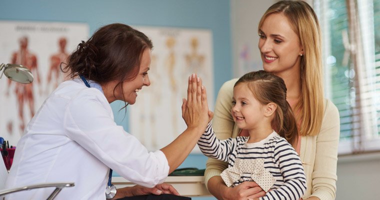 Ребенок у педиатра