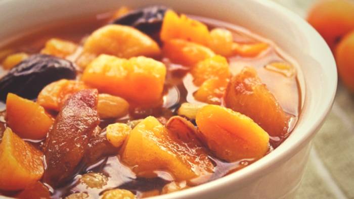 Смесь из сухофруктов с медом