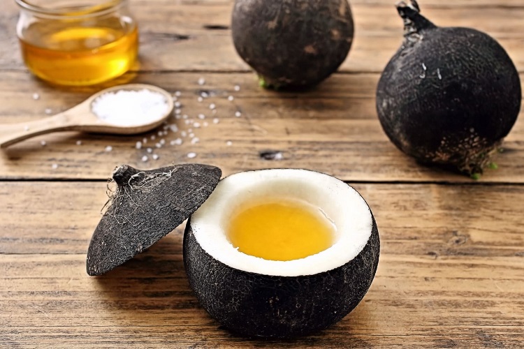 Редька с медом