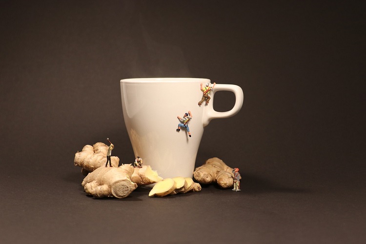 Чай с имбирем