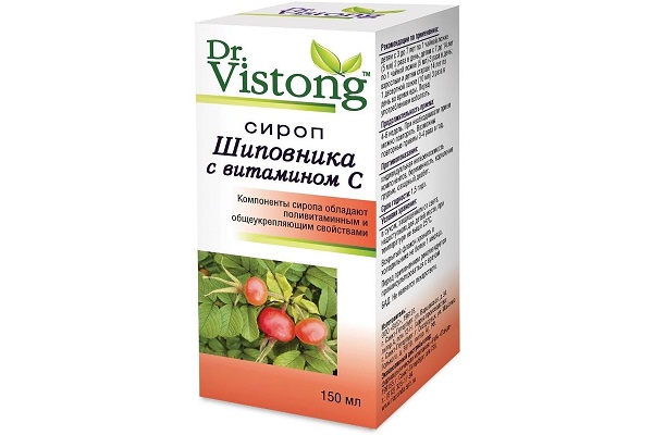 Сироп шиповника для детей
