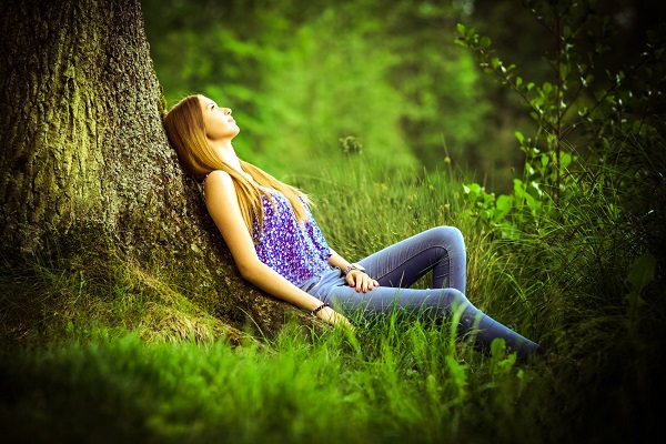 Девушка на природе