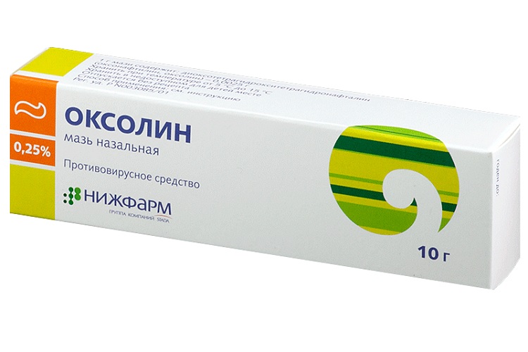Противовирусная мазь Оксолин