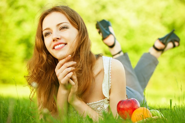 Девушка на природе