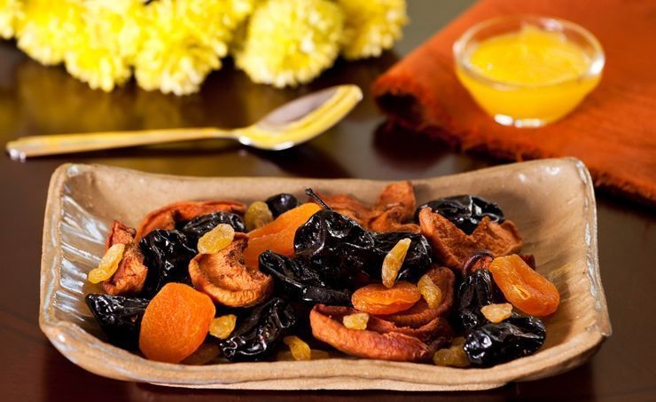 Сухофрукты с орехами и медом: как готовить и принимать Сухофрукты с орехами и медом