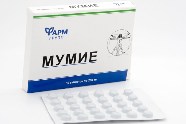 Мумие в таблетках