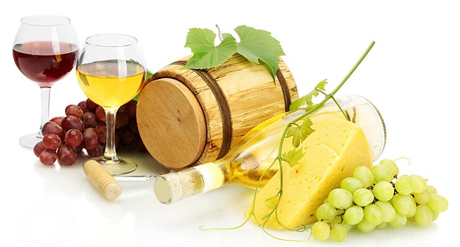 Белое и красное вино