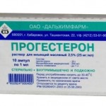 прогестерон при задержке месячных