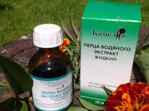 Влияние настойки водяного перца на месячные Как влияет настойка водяного перца на выделения при месячных